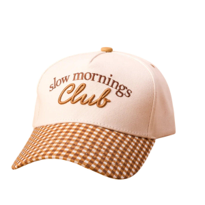 Darling Effect Darling Effect Slow Mornings Club Classic Canvas Snapback Hat - $26.99 at SCHEELS