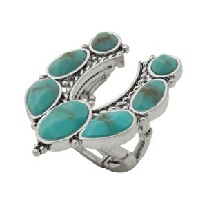 The Jewelry Group Horseshoe Stone Ring