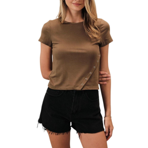 Sunday Edition Women's SUNDAY EDITION Grommet Boat Neck T-Shirt - $22.99 at SCHEELS