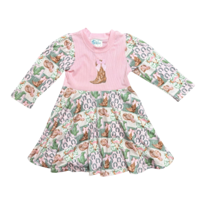 Shea Baby Baby Girls' Shea Baby Cowgirl Boots & Hat Long Sleeve Dress - $20.99 at SCHEELS