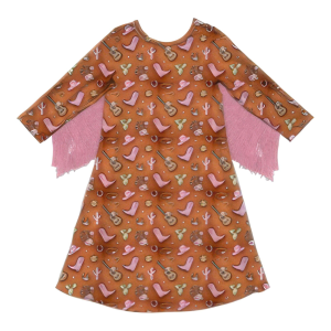 Shea Baby Toddler Girls' Shea Baby Guitar Fringe Long Sleeve Dress - $19.99 at SCHEELS