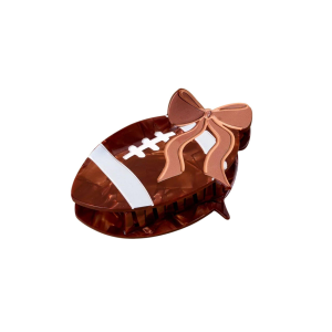 Darling Effect Darling Effect Fab Football Shape Up Claw Clip Hair Clip - $11.99 at SCHEELS