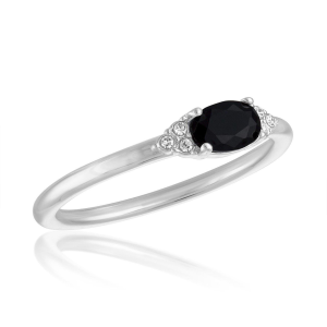Stacks Stacks Jet Black Oval Ring - $9.99 at SCHEELS
