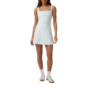 Women's TravisMathew Moveknit Tank Zip Square Neck Dress