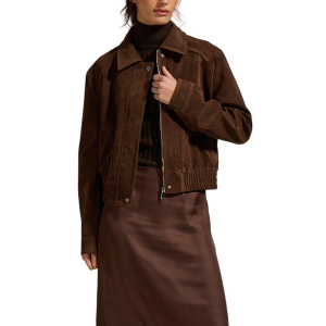 Deluc Women's Deluc Taita Suede Bomber Jacket - $96.99 at SCHEELS