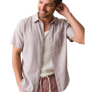 Men's Marine Layer Stretch Salvage Button Up Shirt