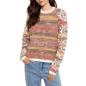 Women's Charlie B Reversible Raglan Pullover Sweater