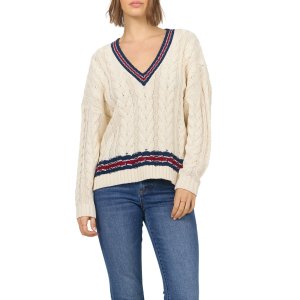 Dear John Denim Women's Dear John Denim Kairi V-Neck Pullover Sweater - $71.99 at SCHEELS