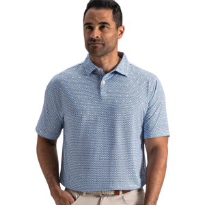 Men's FootJoy Order Geometric Lisle Polo