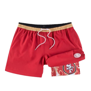 Chubbies San Francisco 49ers Solid Swim Trunk