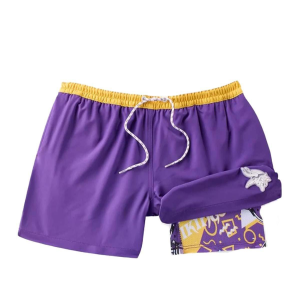 Chubbies Minnesota Vikings Solid Swim Trunk
