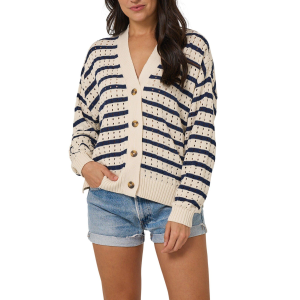 Women's Salty Crew Captains V-Neck Cardigan