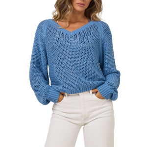 Women's Salty Crew Surge V-Neck Pullover Sweater