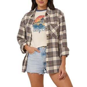 Women's Salty Crew Out West Long Sleeve Flannel