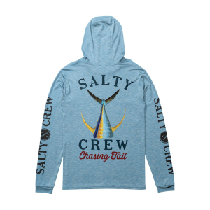 Men's Salty Crew Tailed Long Sleeve Hooded T-Shirt