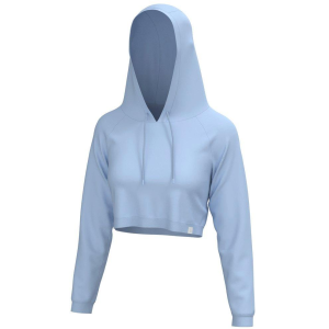 Local Girl Outfitters Women's Local Girl Outfitters Velvet Fleece Cropped Hoodie - $41.99 at SCHEELS