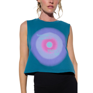 Women's Spiritual Gangster Inner Aura Spirit Cotton Tank Top