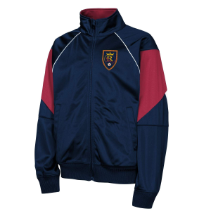 Genuine Stuff Kids' Real Salt Lake Color Blocked Full-Zip Track Jacket