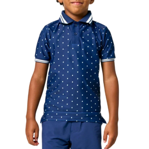 Boys' Courtside Kids Polka Dot Polo