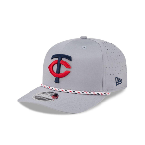 New Era Minnesota Twins Sport Stretch-Snap Snapback Hat