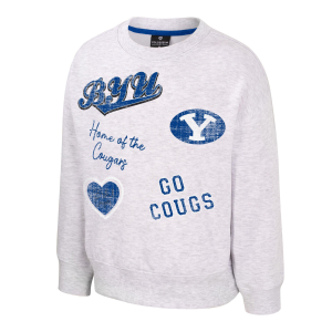 Colosseum Colosseum Toddler Girls' BYU Cougars Coco Crew - $31.99 at SCHEELS