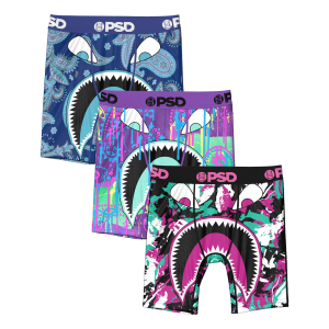 Boys' PSD Warface 3 Pack Boxer Briefs