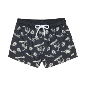 Toddler Boys' BinkyBro Crossbones Swim Trunks