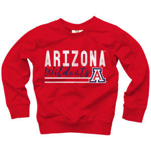 Wes And Willy Wes and Willy Toddler Girls' Arizona Wildcats Basic Crew - $26.99 at SCHEELS
