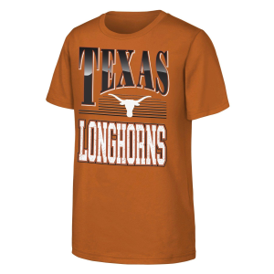 Genuine Stuff Genuine Stuff Kids' Texas Longhorns Chrome Header T-Shirt - $18.99 at SCHEELS
