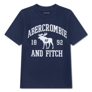 Boys' abercrombie kids Moose Logo T-Shirt
