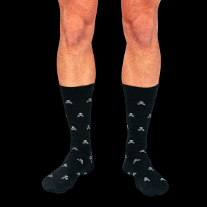 Boardroom Socks Men's Boardroom Socks Jolly Roger Merino Wool Crew Socks - $14.99 at SCHEELS