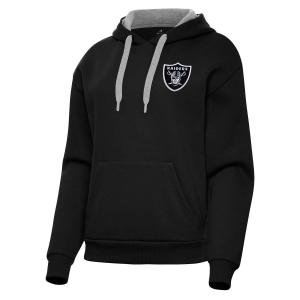 Antigua Antigua Women's Las Vegas Raiders Small Logo Victory Hoodie - $48.29 at SCHEELS
