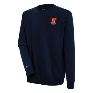 Antigua Antigua Illinois Fighting Illini Chest Logo Victory Crew - $46.55 at SCHEELS