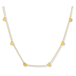 Marlyn Schiff String of Hearts Necklace