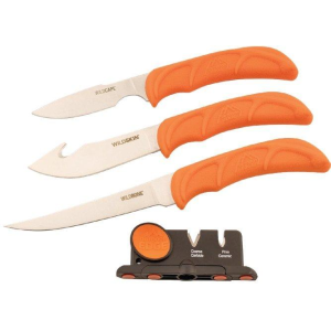 Outdoor Edge WildLite Roll Pack Knife Set Hunting Knife