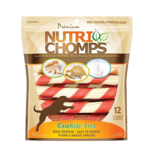 Nutri Chomps Nutri Chomps 6-Inch Wrapped Twists Dog Treats - $16.79 at SCHEELS