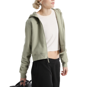 Women's Arc'teryx Emblem Fleece Full Zip Crop Hoodie