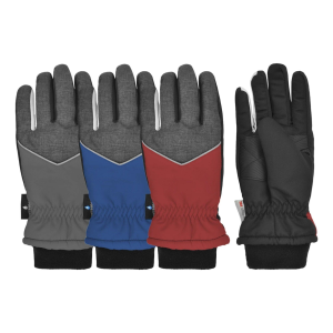 Grand Sierra Boys' Grand Sierra Heathered Ski Gloves - $11.99 at SCHEELS