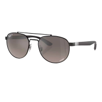 Men's Ray-Ban Ray-Ban RB3736 Sunglasses Polarized Sunglasses Polished Black/Grey Chromance Polarized