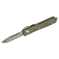 Microtech 121-11APOD Ultratech S/E Apocalyptic OD Green Automatic Knife