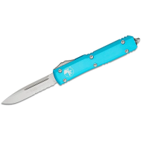 Microtech 121-11TQ Ultratech S/E Turquoise Automatic Knife