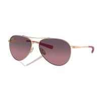 Men's Costa Del Mar Costa Del Mar Piper Polarized Sunglasses Polarized Sunglasses Satin Rose Gold/Rose Gold Gradient Polarized Glass