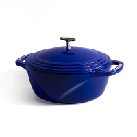 USA Enamel 6 Qt Enameled Cast Iron Dutch Oven