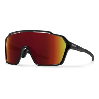 Men's Smith Shift XL Mag Sunglasses Black/ChromaPop Red Mirror