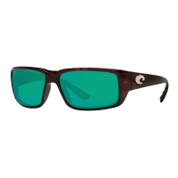 Men's Costa Del Mar Costa Del Mar Fantail Glass Polarized Sunglasses Polarized Sunglasses Tortoise/Green Mirror Polarized Glass