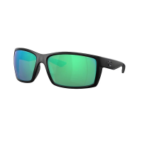 Men's Costa Del Mar Costa Del Mar Reefton Polarized Sunglasses Polarized Sunglasses Blackout/Green Mirror Polarized Glass