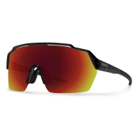 Men's Smith Shift Split Mag Sunglasses Black/ChromaPop Red Mirror