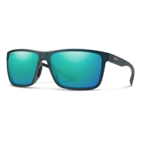 Men's Smith Riptide Polarized Sunglasses Matte Pacific Crystal/ChromaPop Glass Polarized Opal