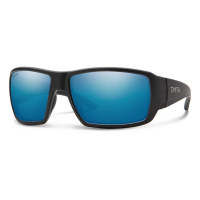 Men's Smith Operators Choice Elite Polarized Sunglasses Matte Black/ChromaPop Elite Polarized Blue Mirror