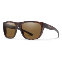 Men's Smith Barra Polarized Sunglasses Matte Tortoise/Brown Glass